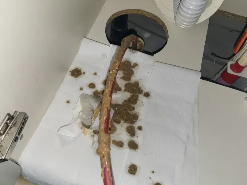 포항 남구 싱크대막힘 작업사례 5