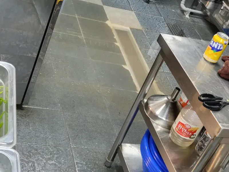 포항 남구 상가·주방 배관 작업사례 4